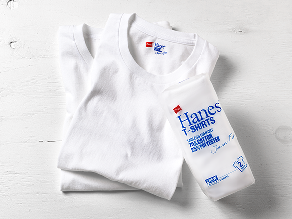 Hanes T-SHIRTS Japan FitシリーズにBLUE PACKが新登場！