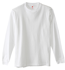 Hanes PREMIUM Crew Neck long Sleeve