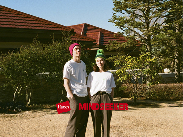 Hanes x MINDSEEKER 初のコラボレーション