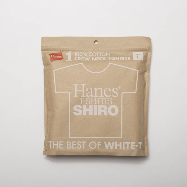 “Hanes SHIRO”に待望のXXLサイズ新登場