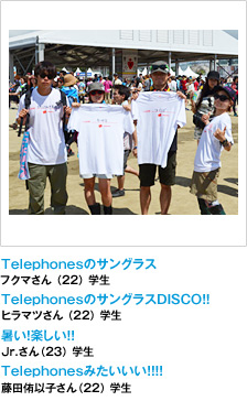 Telephonesのサングラス