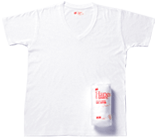 Hanes T-SHIRTS Japan Fit Vネック ホワイト